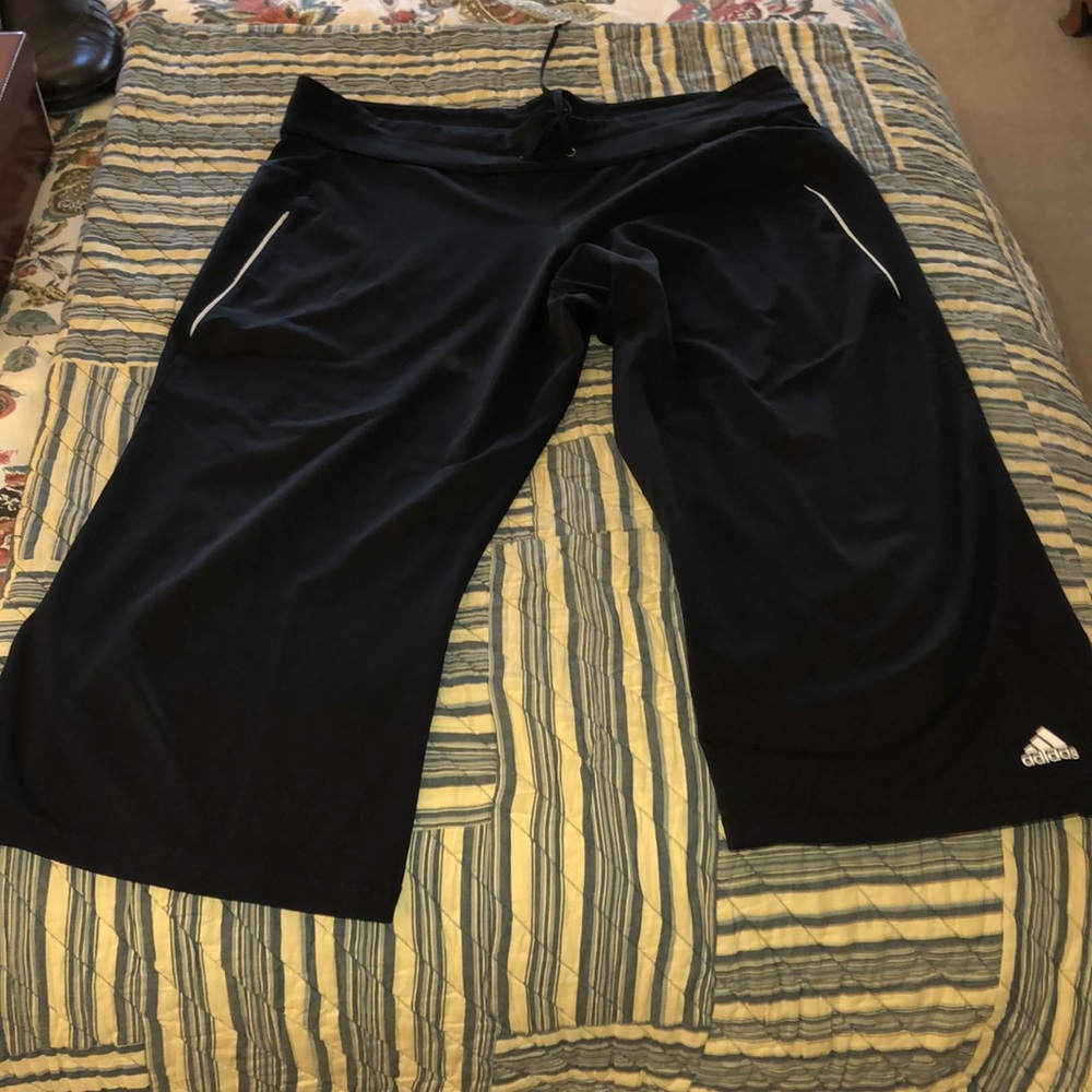 Adidas XL Black Yoga Pants